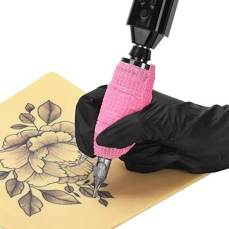 Dövme Tutma Yapışkanlı Bandaj Kendinden Yapışkanlı Sarma