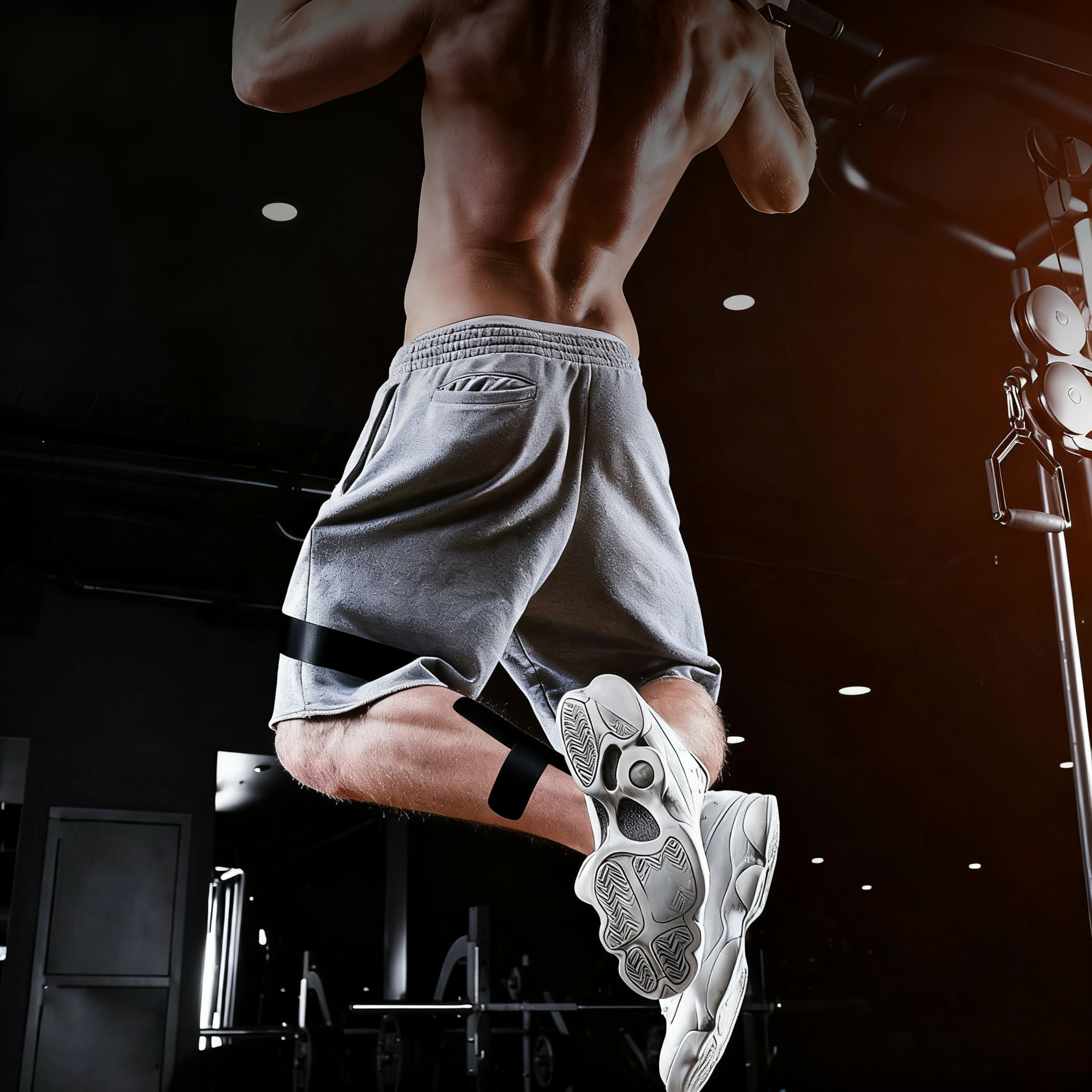 Buzağı İçin Önceden Kesilmiş Kinesiyoloji Bandı Kas Yaması